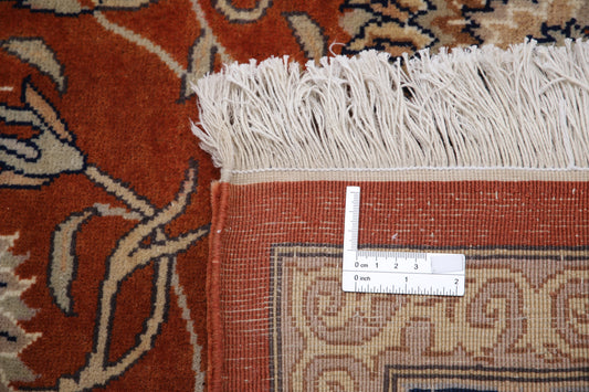 New Traditional Heritage Hand Knotted Wool Rug - 10'2'' x 13'10'' 10' 2" x 13' 10" (310 x 422) / Rust / Wool