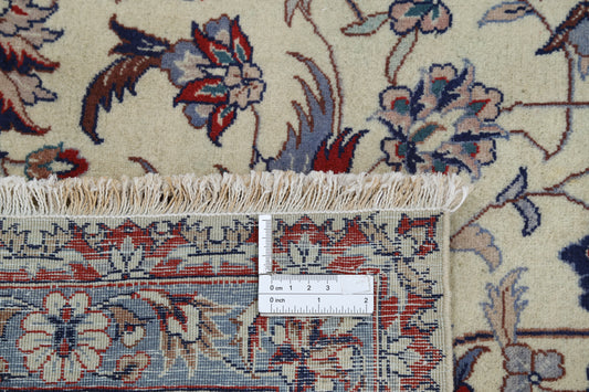 New Traditional Heritage Hand Knotted Wool Rug - 8'4'' x 9'11'' 8' 4" x 9' 11" (254 x 302) / Ivory / Wool