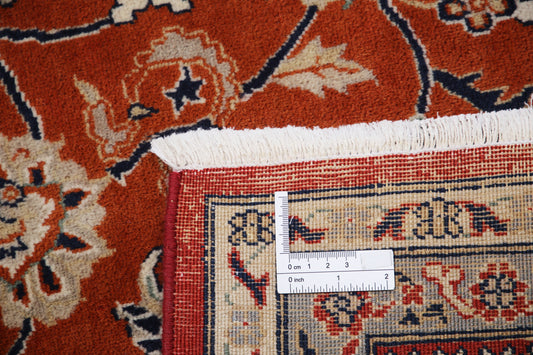 New Traditional Heritage Hand Knotted Wool Rug - 8'5'' x 9'3'' 8' 5" x 9' 3" (257 x 282) / Red / Wool