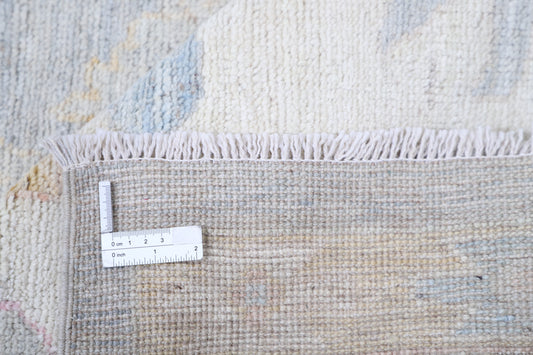 New Traditional Oushak Hand Knotted Wool Rug - 9'5" x 12'2" 9' 5" x 12' 2" (287 x 371) / Grey / Wool