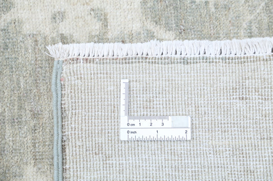New Traditional Serenity Hand Knotted Wool Rug - 4'8'' x 16'3'' 4' 8" x 16' 3" (142 x 495) / Grey / Wool