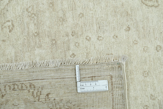 New Traditional Serenity Hand Knotted Wool Rug - 7'9'' x 9'9'' 7' 9" x 9' 9" (236 x 297) / Ivory / Wool