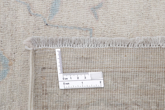 New Traditional Serenity Hand Knotted Wool Rug - 3'1'' x 8'10'' 3' 1" x 8' 10" (94 x 269) / Ivory / Wool