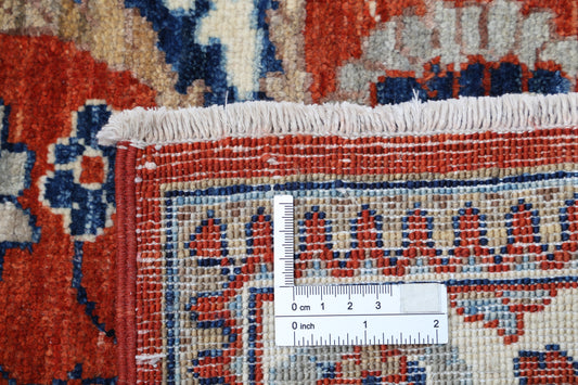 New Traditional Ziegler Hand Knotted Wool Rug - 7'11'' x 9'10'' 7' 11" x 9' 10" (241 x 300) / Red / Wool