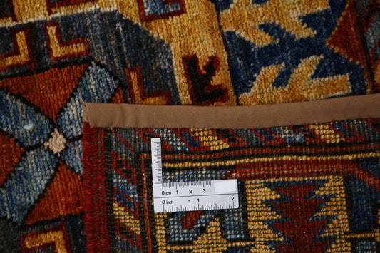 New Tribal Humna Hand Knotted Wool Rug - 2'10'' x 9'5'' 2' 10" x 9' 5" (86 x 287) / Red / Wool