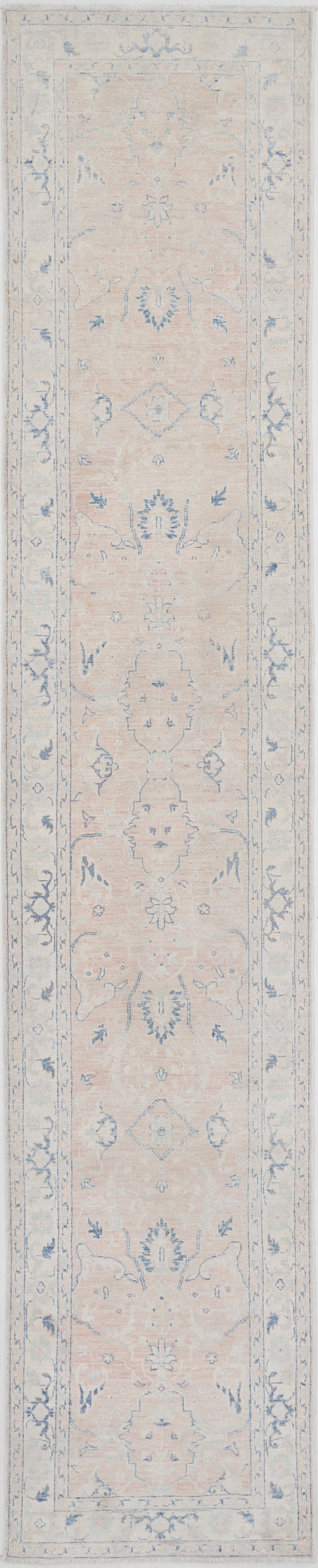 New Traditional Serenity Hand Knotted Wool Rug - 2'6'' x 13'6'' 2' 6" x 13' 6" (76 x 411) / Brown / Wool