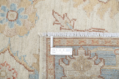 New Traditional Serenity Hand Knotted Wool Rug - 3'1'' x 15'9'' 3' 1" x 15' 9" (94 x 480) / Ivory / Wool