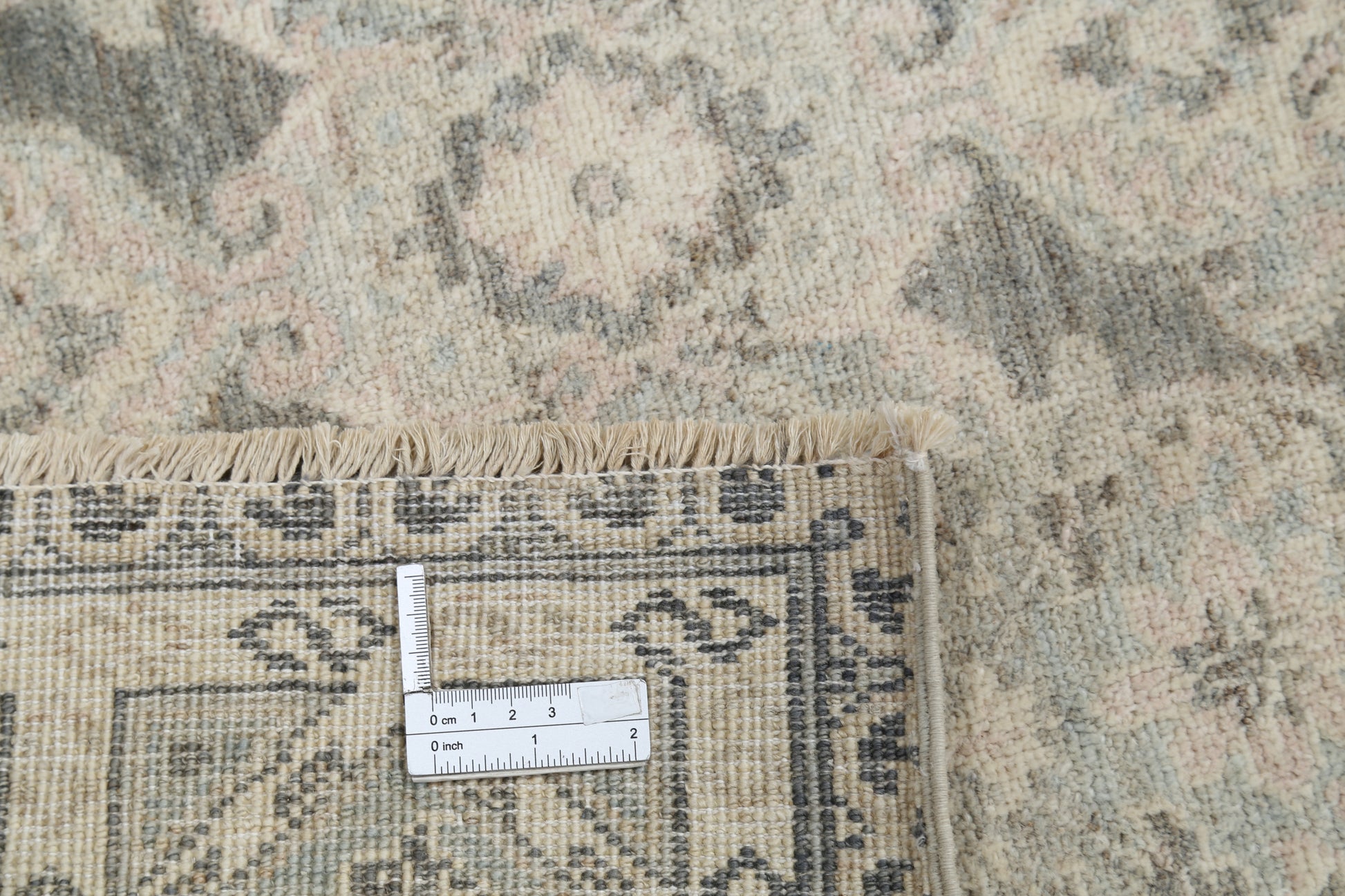 New Traditional Serenity Hand Knotted Wool Rug - 3'10'' x 13'7'' 3' 10" x 13' 7" (117 x 414) / Grey / Wool