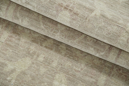 New Traditional Serenity Hand Knotted Wool Rug - 2'4'' x 9'7'' 2' 4" x 9' 7" (71 x 292) / Taupe / Wool