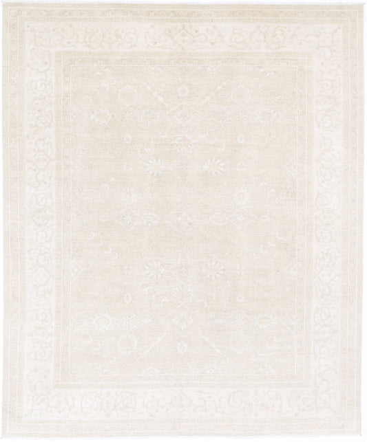 New Traditional Serenity Hand Knotted Wool Rug 7' 11" X 9' 8"