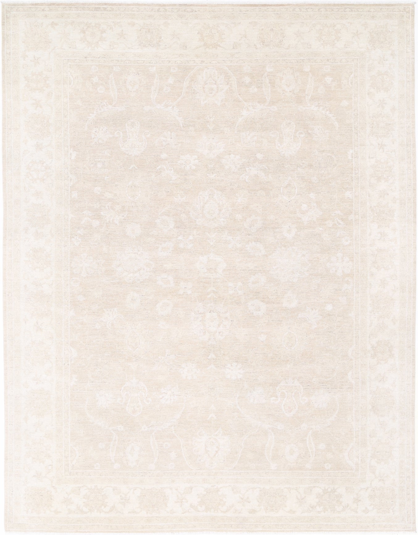 New Traditional Serenity Hand Knotted Wool Rug 8' 9" X 11' 6"