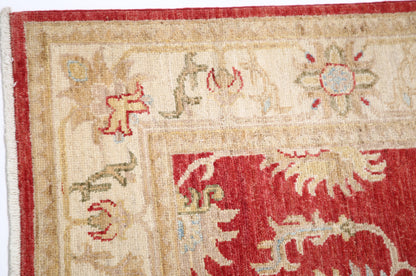 New Traditional Ziegler Hand Knotted Wool Rug - 2'7'' x 8'2'' 2' 7" x 8' 2" (79 x 249) / Red / Wool