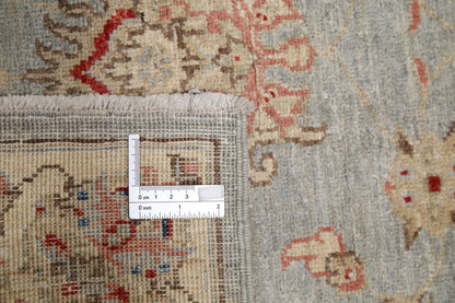 New Traditional Ziegler Hand Knotted Wool Rug - 2'11'' x 4'8'' 2' 11" x 4' 8" (89 x 142) / Blue / Wool